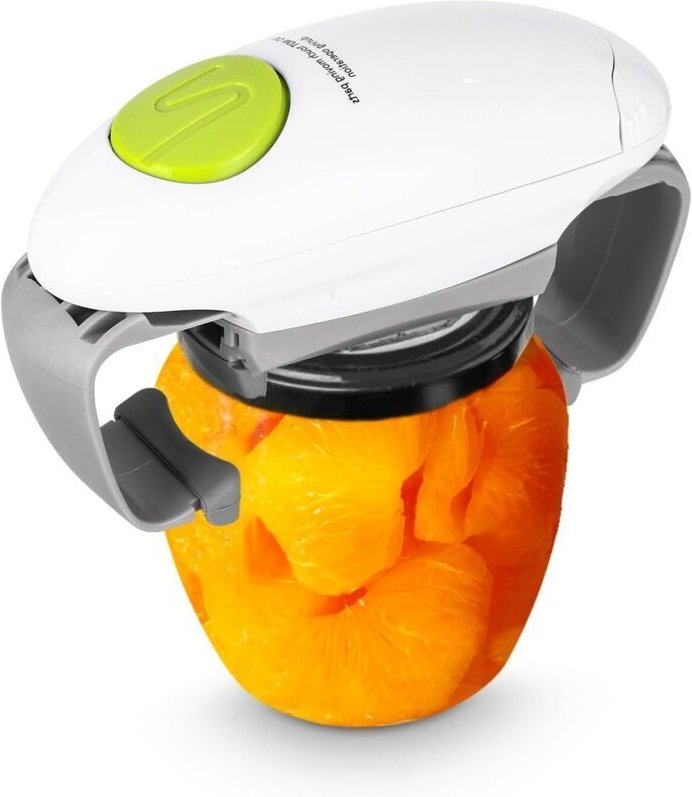 Elektrischer Glasöffner – Robustes Küchengerät für luftdichte Gläser – Ideal für Haushalt, Arthritis-Patienten und Hausf...