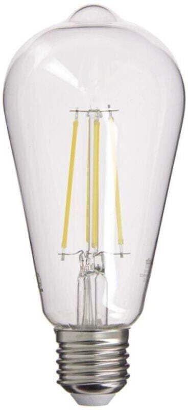 Edison LED-Filamentlampe, XU, E27-Sockel, 8 W Leistung (entspricht 75 W), 1055 Lumen, neutralweißes Licht, hochwertiges ...