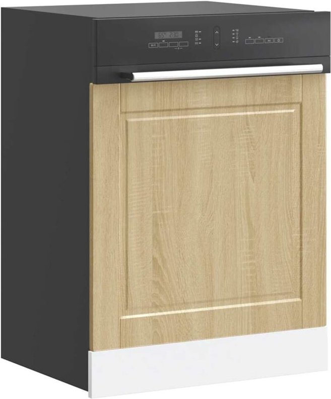 Geschirrspülerblende Porto Sonoma-Eiche 60x1,5x67 cm Vidaxl