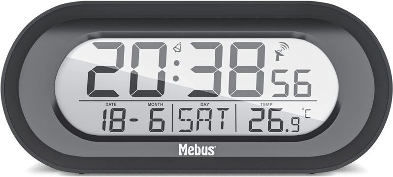 25809 Funkwecker digital - Mebus