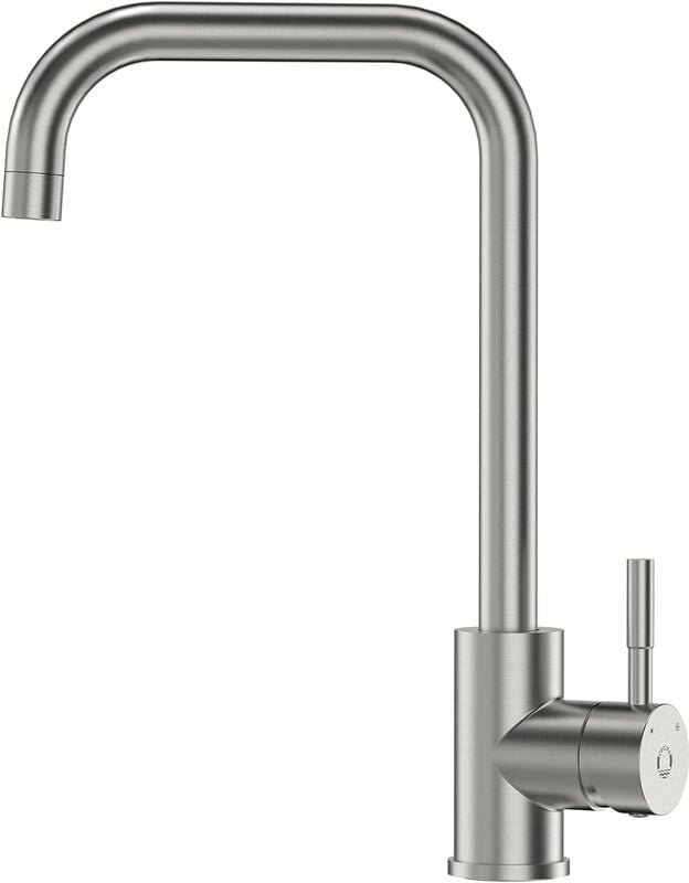 Cecipa - Wasserhahn Küche 360° Drehbar Küchenarmatur aus Edelstahl Geeignet für Spülbecken Mischbatterie Armatur Küche,