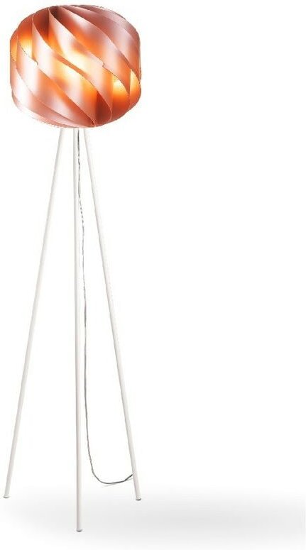 Dreibeinstativ aus Kupfer in Metall Cm. 40 x 163 h