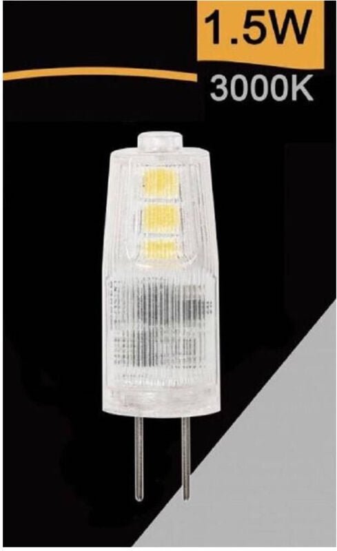 Trade Shop Traesio - Trade Shop - 3 G4 led-lampen AC/DC12V 1,5W 150LM licht 3000K 4000K 6500K SPARDC-G4-1.5W-001 -