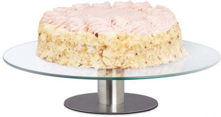 Drehbarer kuchenteller auf fu