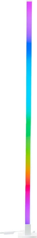 Led Stehlampe Neele led Stehleuchte, 150 cm, digitales rgb, Musiksensor, dimmbar, weiß - Brilliant
