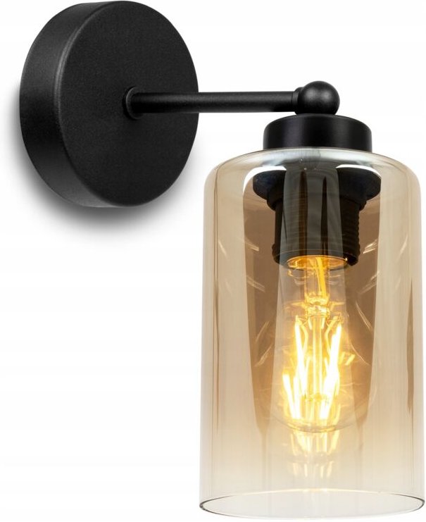 Einzigartige Knkiet-Lampe, Eleganter Glasschirm