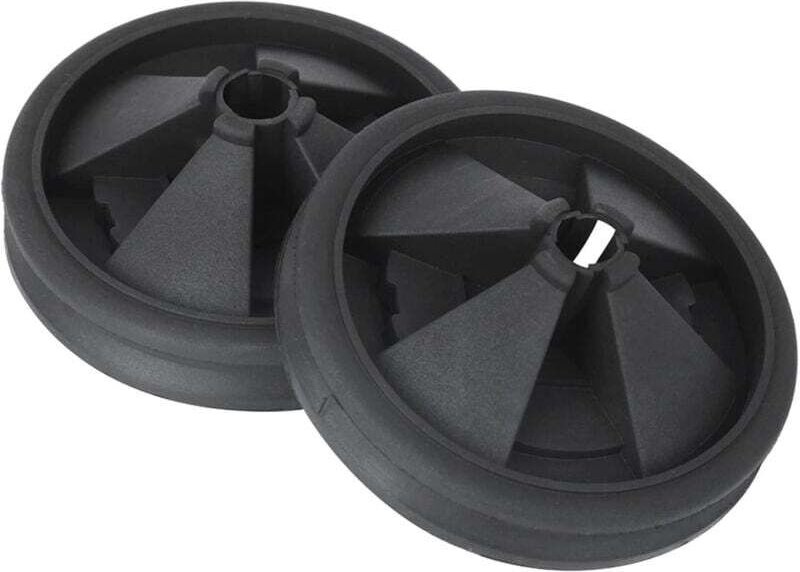 2-teiliger Silikondeckel für Abfallzerkleinerer, Spritzschutz, wasserdichter Spülbeckenabweiser, kompatibel mit 87 mm Au...