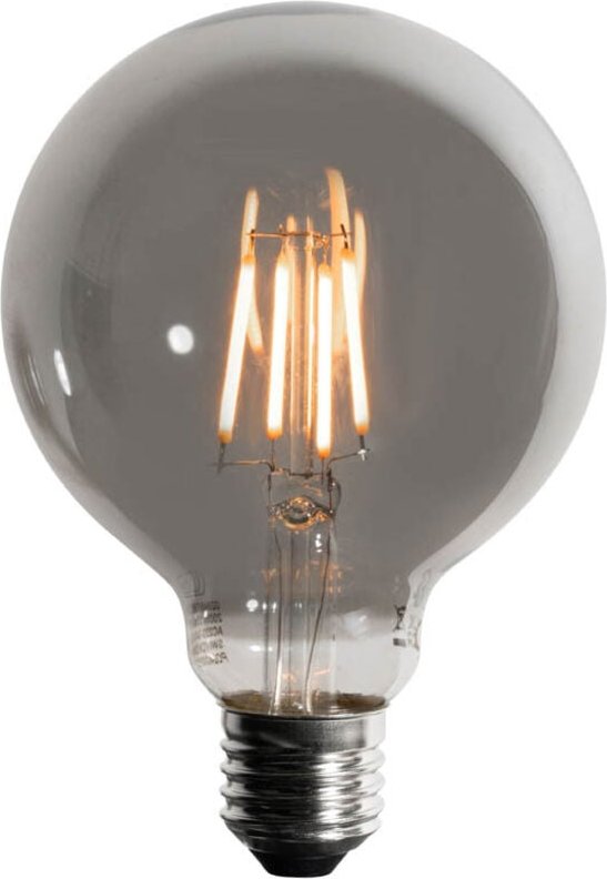 E27 Dimmbare LED-Glühbirne Rauch G95 5W 200 lm 1900K