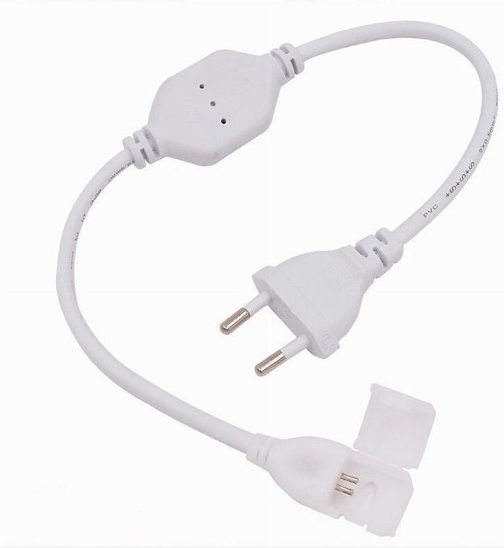 Trade Shop Traesio - Trade Shop - steckersatz für led-streifen-treiber 220V smd 2835 13MM S-13MM-220V gleichrichter -