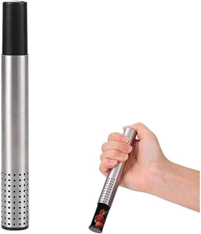 Set mit 1 wiederverwendbarem Teefilter aus Edelstahl – Teefilter mit langem Griff, Teesieb aus Edelstahlgewebe, wiederve...