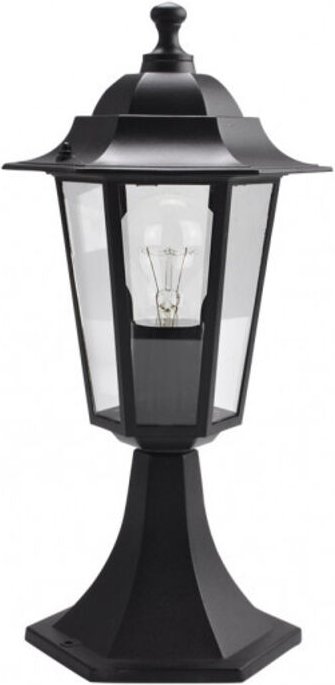 Fabrilamp - Auriga Aluminium Außenwandleuchte 1xe27 schwarz 38x19x19x19 cm ip44