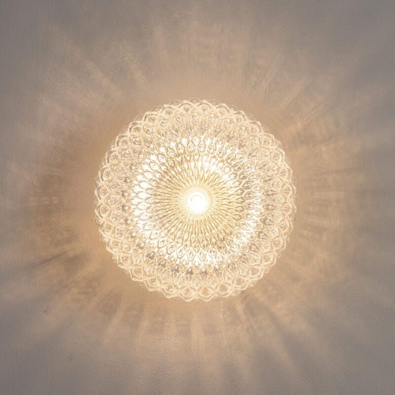 Glas-Wandleuchte in rosace Design - Anthemis