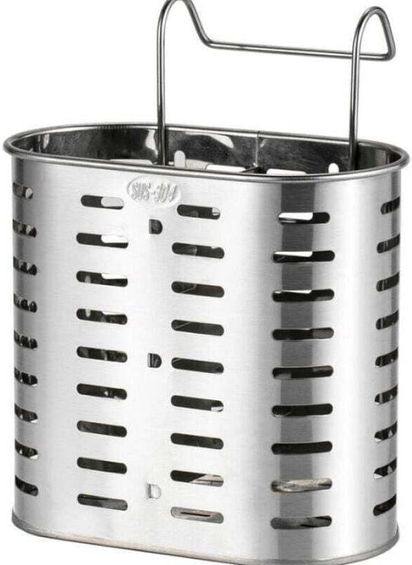 Küchenbesteckständer aus Edelstahl 304, Essstäbchenständer, vertikal hängender Essstäbchenständer, Aufbewahrungskorb