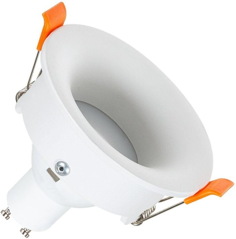 Efectoled - Downlight Einbaustrahler GU10 6W Schnitt ø 70 mm Indirektes Licht No Flicker 6500K Kaltweiß