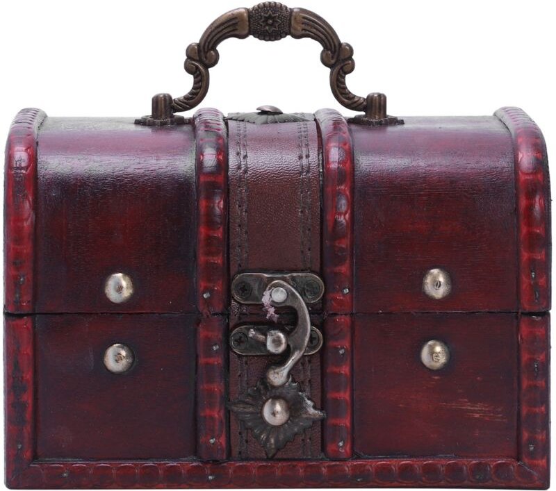 Tlily - Multi Vintage Schmuck Halskette Armband Geschenkbox Aufbewahrung Organizer Holzkisten Größe: 16 11,5 10,2 cm Typ...