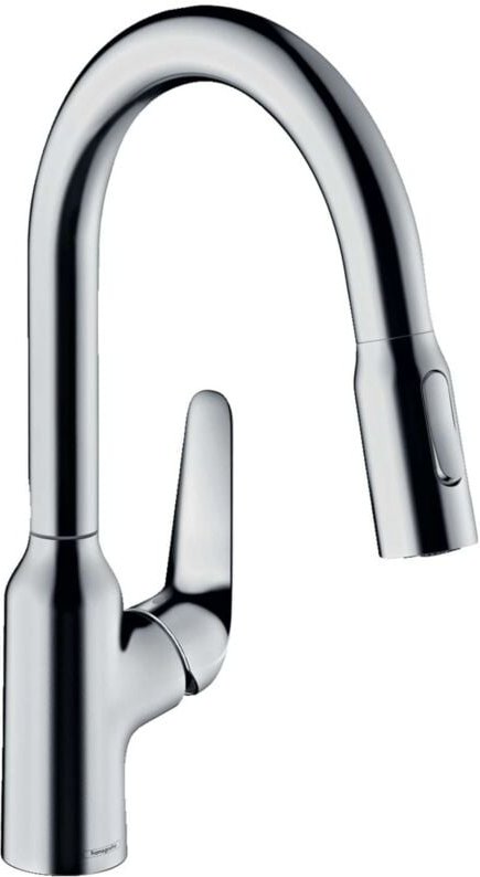 Focus M42 - Spültischarmatur M429-H180 eco, mit ausziehbarer Brause, verchromt 71862000 - Hansgrohe
