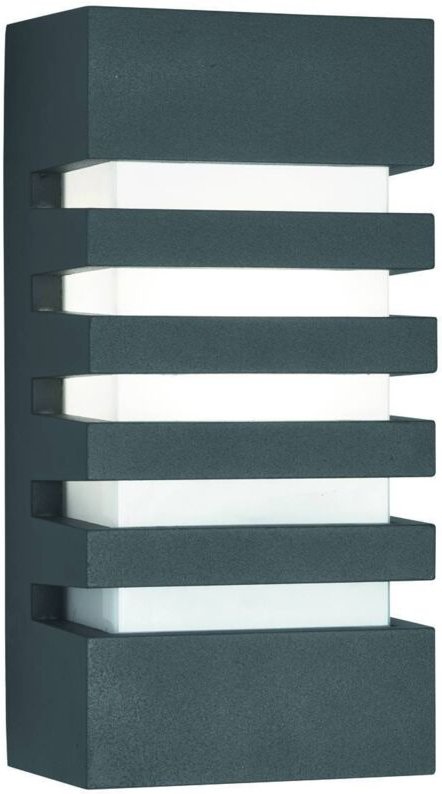 Outdoor - 1 Licht Außenwand Hellgrau IP44, E27 - Searchlight