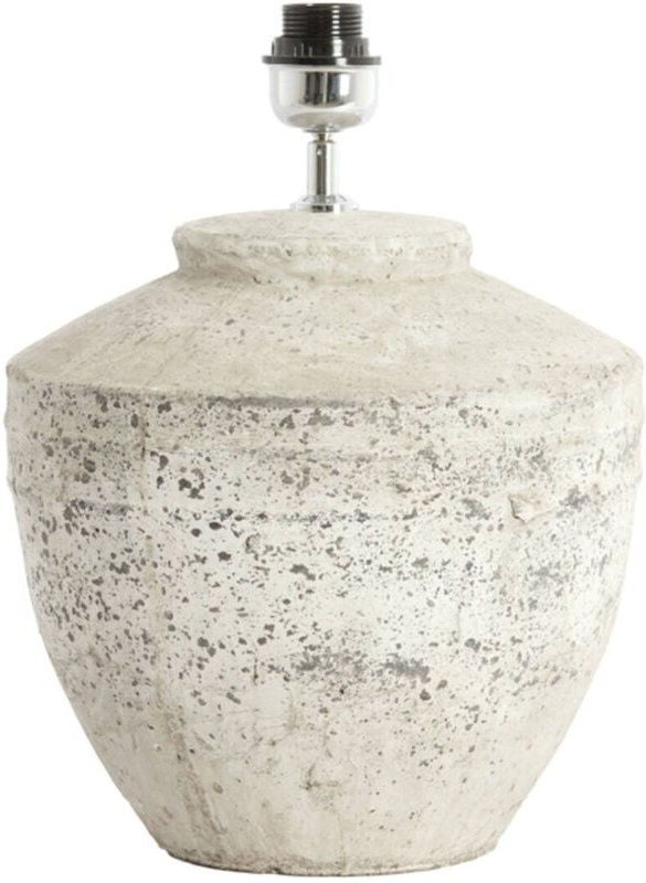 Tischlampe - Toba - grau - keramik - einzelne - Light&living