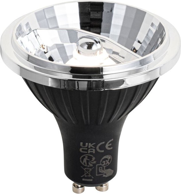 Luedd - GU10 3-Stufen dimmbare LED-Glühbirne 70mm 6,5W 600LM 3000K