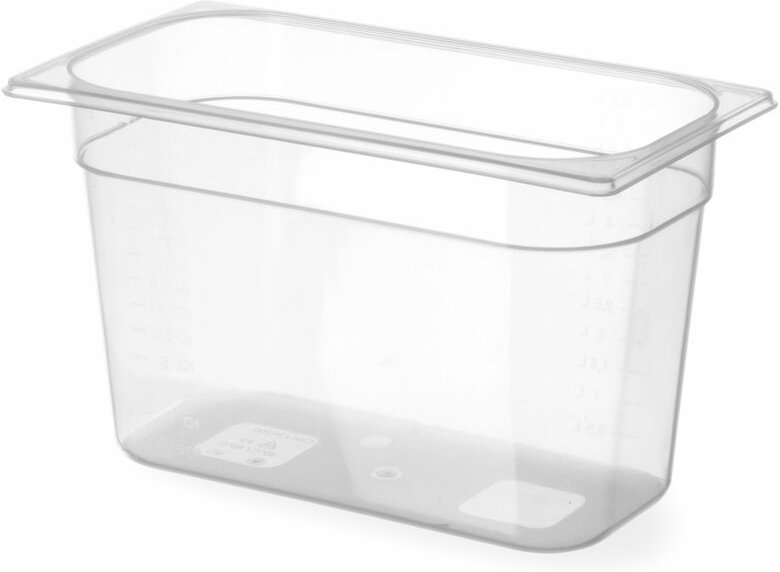 Hendi - Gastronorm-Behälter 1/3, Profi Line, gn 1/3, 7,8L, Transparent, 325x176x(H)200mm