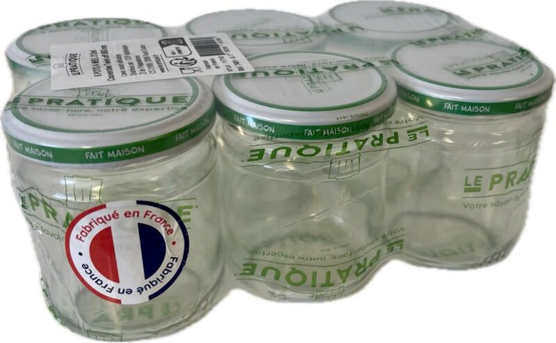 Honigtöpfe und Mehrzweckbehälter 212ml ø63mm Packung 6 – Le Pratique