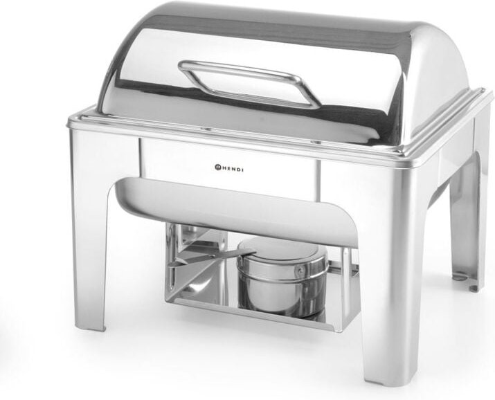 Hendi - Chafing Dish gn 1/2, Spiegelglanz, Profi Line, 4L, 365x345x(H)345mm