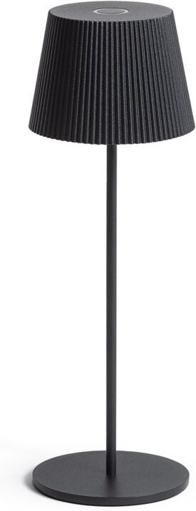 Thumbnail - Efectoled - LED-Tischlampe 1.2W Tragbar Aussen Aluminium mit wiederaufladbarem USB-Akku Willox Schwarz