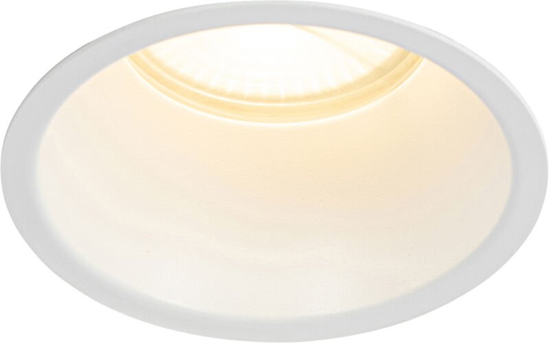 Smarter Einbaustrahler Weiß IP44 inkl. Wifi GU10 70mm - Dept