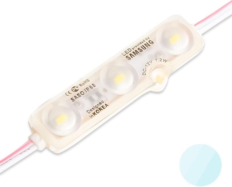 LED Modul SMD5630 6000K DC12V 1,2W IP68