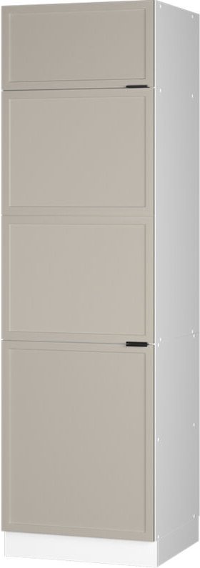 Thumbnail - Vicco - Kühlumbauschrank Fame-Line, GrauBeige, 60 cm