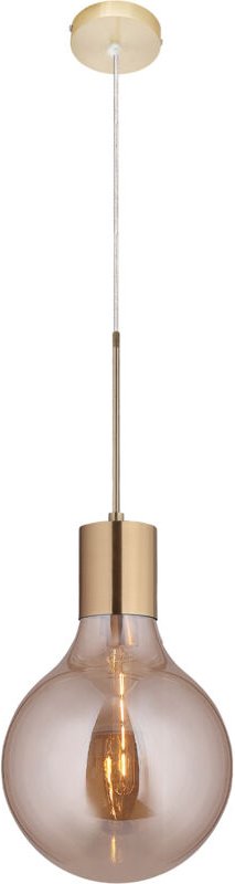 Hängelampe Lumineca Laugo 30x50 cm Farbe Bernstein