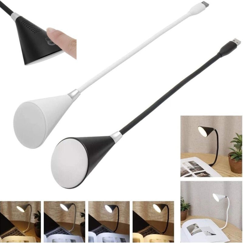 Trade Shop Traesio - Trade Shop - sicherheitslicht led-lampe Q-A181 wiederaufladbarer akku bluetooth-lautsprecher -