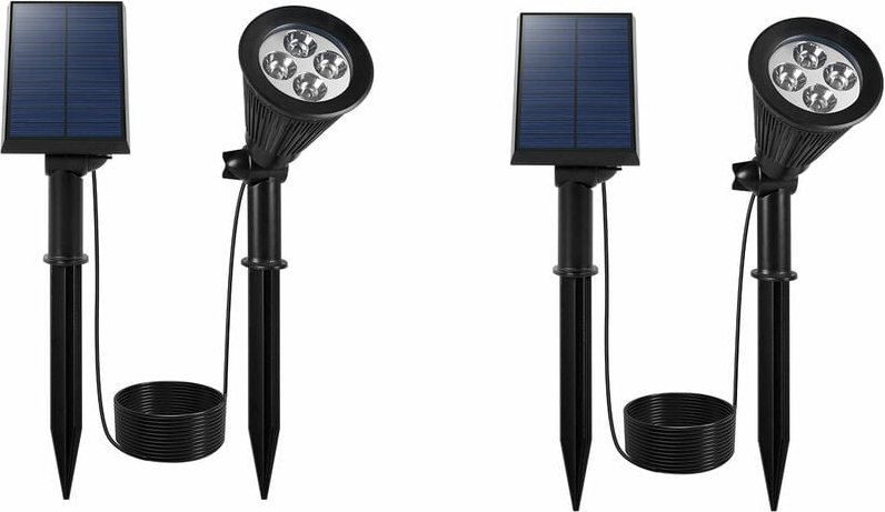Solarspots 2er Set spiky h42cm