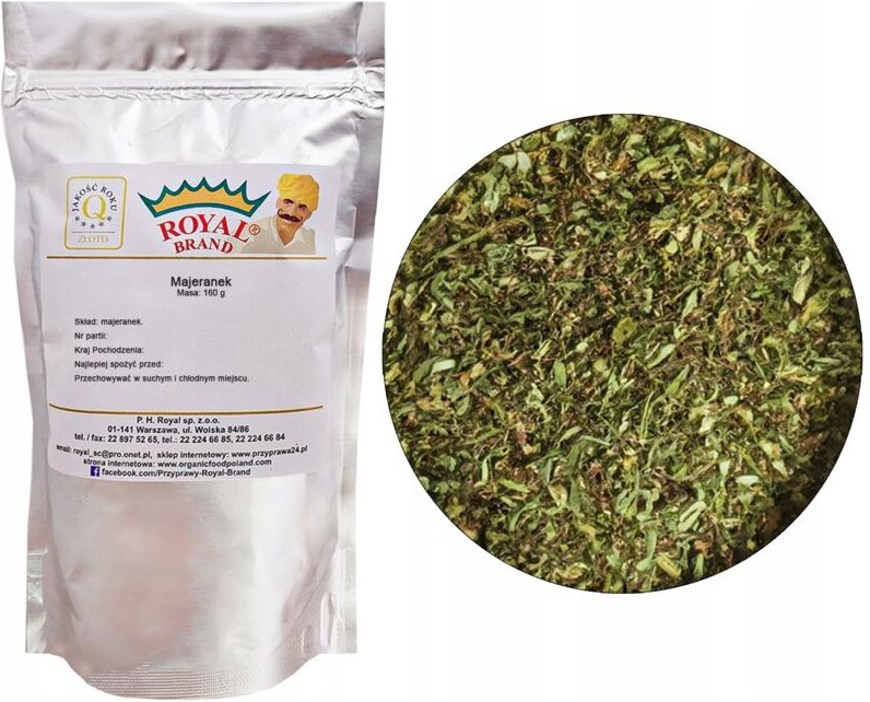 Geriebener Majoran 160g Verpackung für HoReCa-Profis