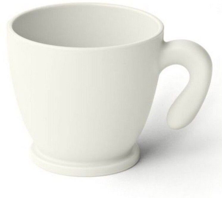 Kaffeetasse chef line weiß 60x80