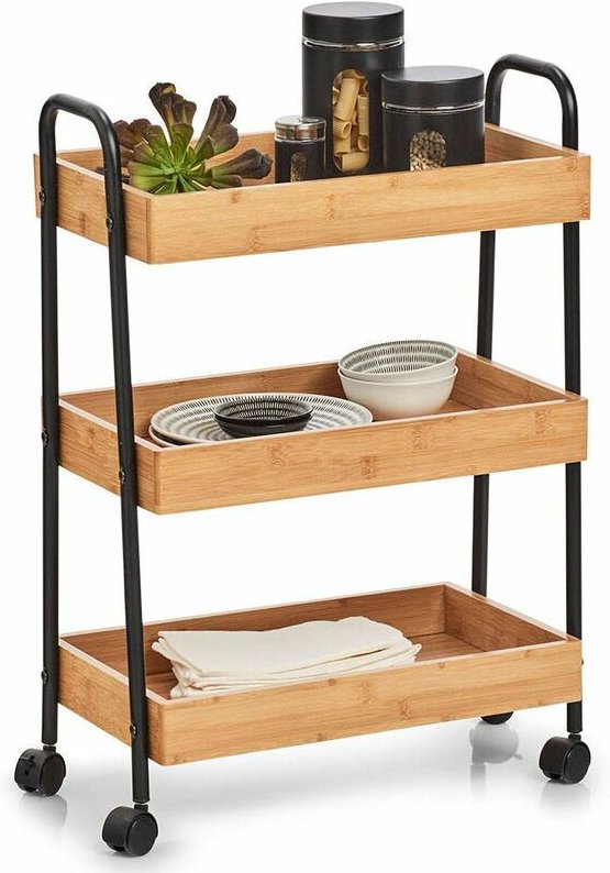 Zeller - Küchenwagen mit 3 Ablagen