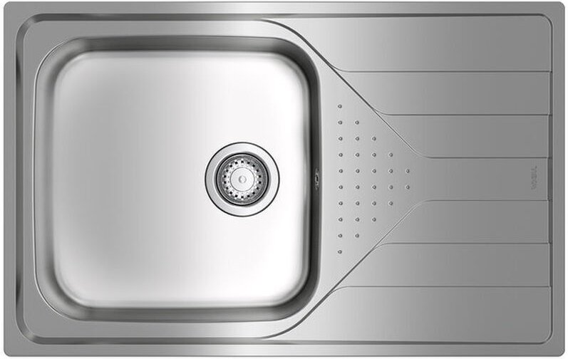 Einfachspülbecken Teka UNIVERSE 50TPX Stahl