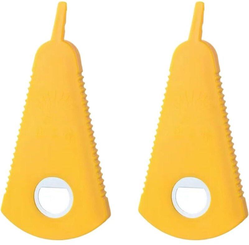 Lntyq - Manueller Dosenöffner, 2 Stück, multifunktionaler Flaschenöffner, rutschfester Glasöffner, Küchenhelfer, für ver...