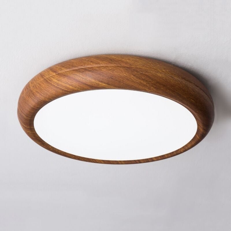 Led Deckenlampe Retro Deckenleuchte Metall Wohnzimmerlampe Runde Küchenlampe Kaltweiß Licht - 1Pcs