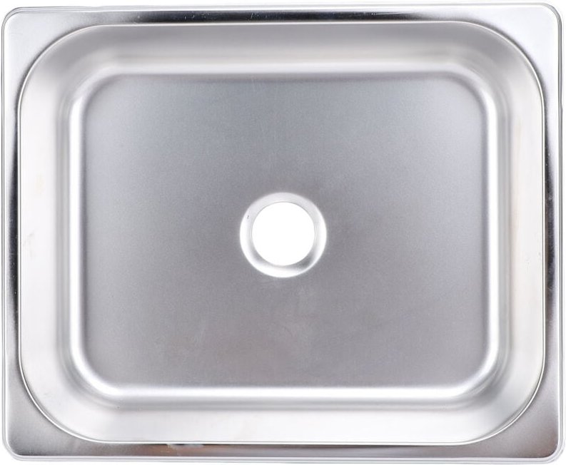 Spülbecken für Wohnmobile, 325 x 265 x 65 mm aus Edelstahl 304, Badezimmerspüle, Küchenspüle mit Gummidichtung für Wohnw...