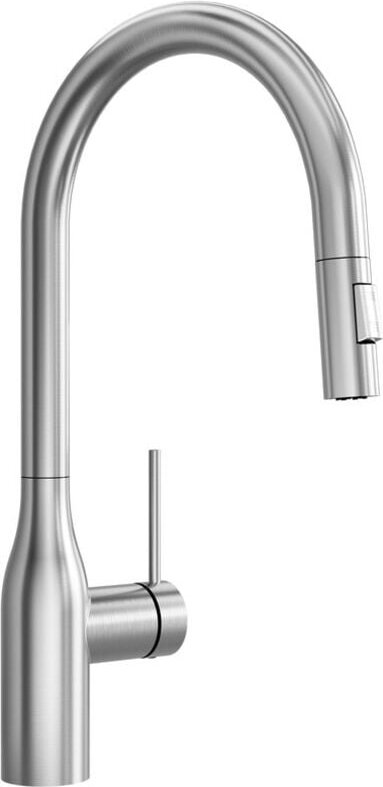 CECIPA MAX Edelstahl Küchenarmatur ausziehbar Spültischarmatur, 360° drehbar Wasserhahn Küche Mischbatterie Einhebelmisc...