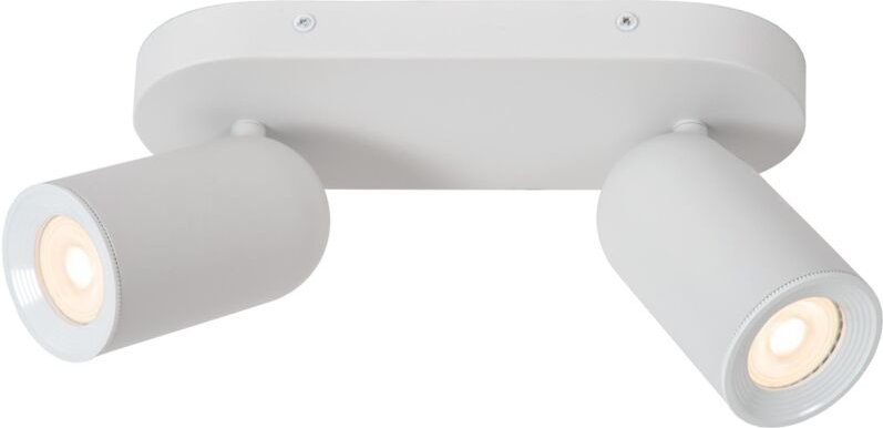 Punch - Deckenstrahler - 2xGU10 - Weiß - Lucide