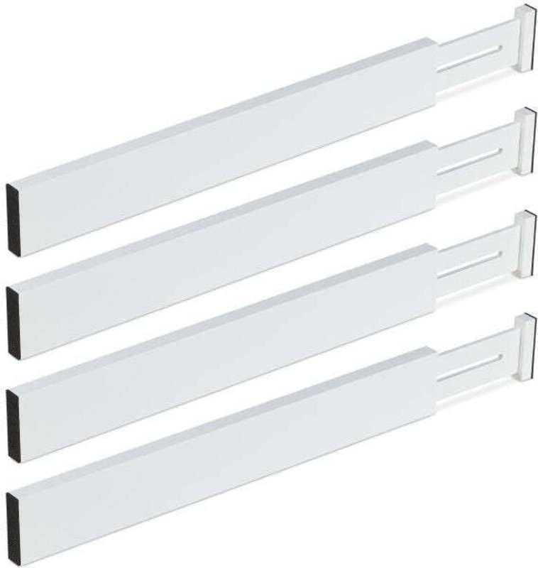 4er set schubladenteiler in wei