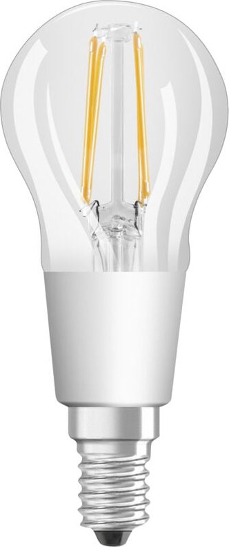Ledvance - Smarte LED-Lampe mit Wifi Technologie, Sockel E14, Dimmbar, Warmweiß (2700K), Tropfenform, Klares Filament, E...