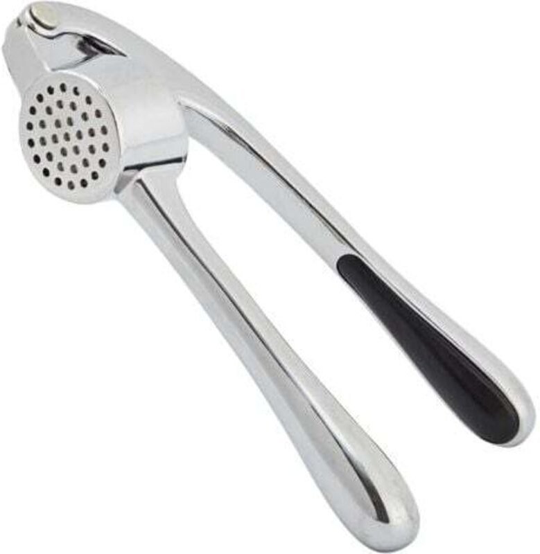 PC (silber) Manuelle Knoblauchpresse aus Edelstahl