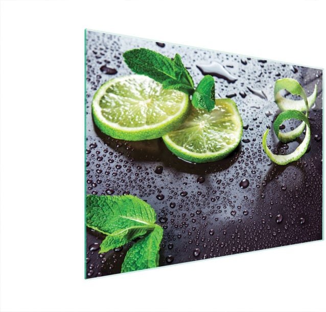 Glasschneidebrett 40x30 Limette