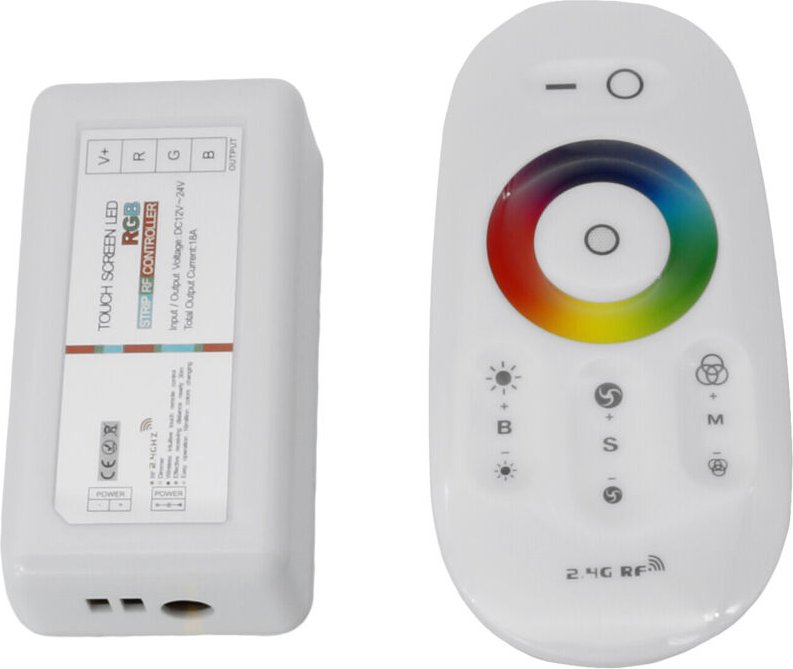 RGB RF 2.4G Controller für LED-Streifen weiß