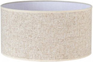 FABRILAMP - Happy E27 Zylindrischer Lampenschirm Leinen beige 35dx35dx20h - FAB 176333515