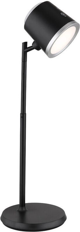 Trade Shop - LAMPADA DOPPIO USO SCRIVANIA APPLIQUE A LED 6W TOUCH DIMMERABILE 3 COLORAZIONI BL-1005 - Schwarz