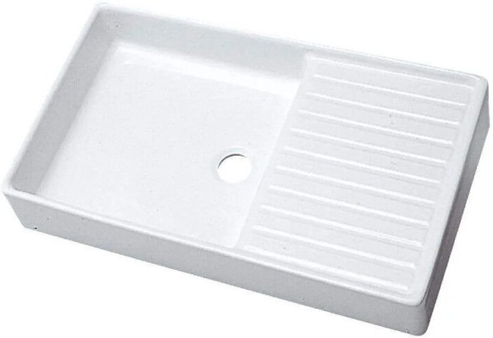 Spüle 100x50, Abtropfbecken rechts